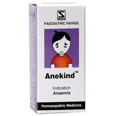 Anekind 10gm Homeopathic Medicine For Anemia Lack Of Appetite Weakness Improvement Of Immune System In Children Schwabe
