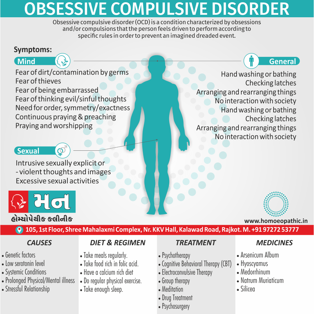 Obsessive Compulsive Disorder Definition Symptoms Cause Diet Regimen Homeopathic Medicine Homeopath Treatment In Rajkot India
