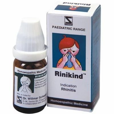 Rinikind 10gm Best Homeopathic Medicine Useful In Difficult Respiration Blocked Nose Suffocative Cough Schwabe