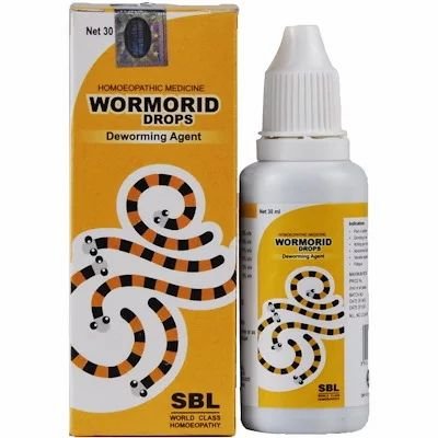 Wormorid Drops 30ml Best Homeopathic Medicine For Pain In Abdomen Grinding Of Teeth Itching Per Rectum Abdominal Distension Variable Appetite Fatigue Restless Sleep SBL